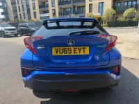 Used Toyota C-HR 122 HP (89 kW) 2019 Blue SUV