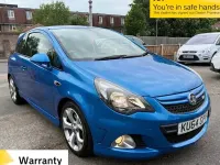 Used Vauxhall Corsa 205 HP (150 kW) 2014 Blue Hatchback