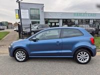 Used VW Polo Match 2016 Blue Hatchback