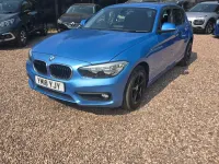 Used BMW 118 2018 Blue Hatchback