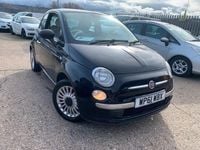 Usado Fiat 500 Lounge 69 HP (50 kW) 2011 Preto Citadino