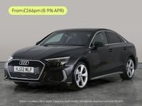 Used Audi A3 S-Line 150 HP (110 kW) 2022 Black Sedan