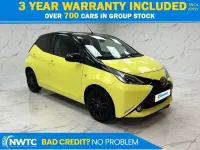 Begagnad Toyota Aygo X-cite 68 HK (50 kW) 2017 Gul Halvkombi