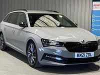 Used Skoda Superb SportlinePlus 190 HP (139 kW) 2021 Grey Estate
