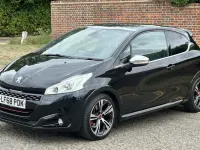 Used Peugeot 208 Prestige 208 HP (152 kW) 2018 Black Hatchback