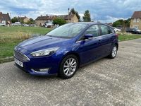 Used Ford Focus Titanium 2017 Blue Hatchback