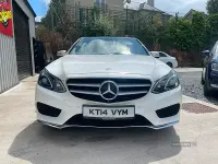 Used Mercedes E350 AMG 2014 White Sedan