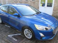 Used Ford Focus Titanium 125 HP (91 kW) 2019 Blue Hatchback