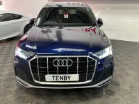 Used Audi Q7 S-Line 286 HP (210 kW) 2020 Blue SUV