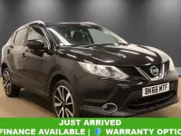 Used Nissan Qashqai Tekna 163 HP (119 kW) 2016 Black SUV