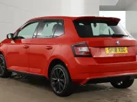 Used Skoda Fabia Monte Carlo 95 HP (69 kW) 2018 Red Hatchback