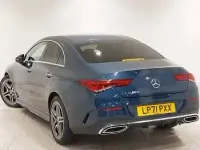 Used Mercedes CLA180 AMG Line Premium 136 HP (100 kW) 2022 Blue Coupe