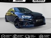 Used Audi A4 S-Line 2021 Black Sedan