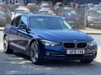 Used BMW 320 Sport Line 184 HP (135 kW) 2016 Blue Sedan