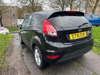 Used Ford Fiesta Zetec 82 HP (60 kW) 2016 Black Hatchback