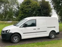 Used VW Caddy Startline 102 HP (75 kW) 2016 White MPV