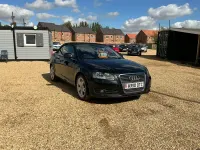 Begagnad Audi A3 Cabriolet Sport 105 HK (77 kW) 2010 Svart Cab