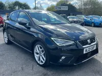 Used Seat Ibiza FR 95 HP (69 kW) 2021 Black Hatchback