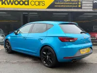 Used Seat Leon FR 180 HP (132 kW) 2016 Blue Hatchback