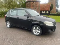 Used Skoda Fabia 60 HP (44 kW) 2008 Black Hatchback