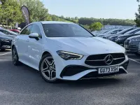 Used Mercedes CLA200 AMG line 2023 White Sedan