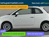 Used Fiat 500 Lounge 69 HP (50 kW) 2018 White Hatchback