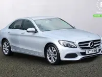 Used Mercedes C220 170 HP (125 kW) 2016 Silver Sedan