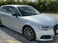 Used Audi A3 Black Edition 116 HP (85 kW) 2018 Silver Sedan