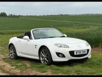 Used Mazda MX5 20th Anniversary 126 HP (92 kW) 2010 White Cabriolet