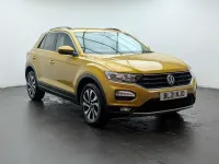 Used VW T-Roc Active 150 HP (110 kW) 2021 Yellow SUV