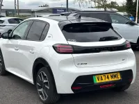 Used Peugeot e-208 GT 113 kW (154 HP) 2025 White Hatchback