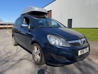 Used Vauxhall Zafira 110 HP (80 kW) 2011 Blue MPV