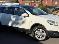 Second-hand Nissan Qashqai +2 Acenta 117 CP (86 kW) 2013 Alb SUV