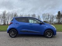 Used Hyundai i10 GO! 2018 Blue Hatchback