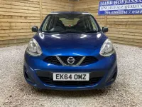 Used Nissan Micra Visia 80 HP (58 kW) 2014 Blue Hatchback