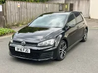 Used VW Golf VII GTD 2016 Black Hatchback