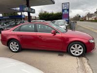 Used Audi A4 143 HP (105 kW) 2009 Red Sedan