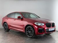 Used BMW X4 M Sport 190 HP (139 kW) 2019 Red SUV