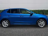 Used Skoda Fabia SE L 85 HP (62 kW) 2025 Race blue metallic Hatchback