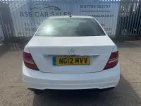 Used Mercedes C220 AMG 168 HP (123 kW) 2012 White Sedan