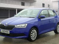 Used Skoda Fabia 75 HP (55 kW) 2020 Blue Hatchback