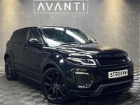 Used Land Rover Range Rover evoque HSE Dynamic 2018 Black  dark flat SUV