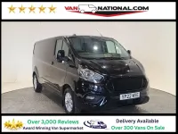 Used Ford Transit Custom Limited 130 HP (95 kW) 2022 Black Van
