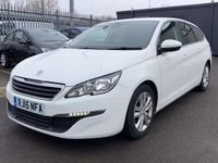 Used Peugeot 308 SW Active 2015 White Estate