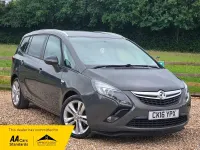 Used Vauxhall Zafira SRi 140 HP (102 kW) 2016 Grey MPV