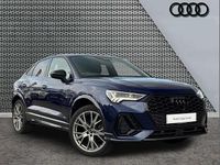 Used Audi Q3 Black Edition 150 HP (110 kW) 2023 Blue SUV