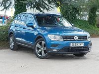 Używany VW Tiguan Match 150 KM (110 kW) 2019 Niebieski SUV