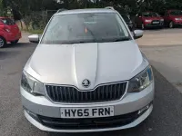 Used Skoda Fabia SE L 90 HP (66 kW) 2015 Silver Estate