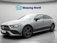 Used Mercedes CLA250e Shooting Brake AMG line 2023 Grey Estate
