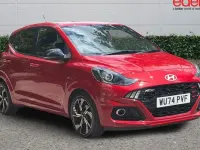 Used Hyundai i10 N Line 90 HP (66 kW) 2024 Red Hatchback